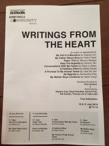 Writings from the heart